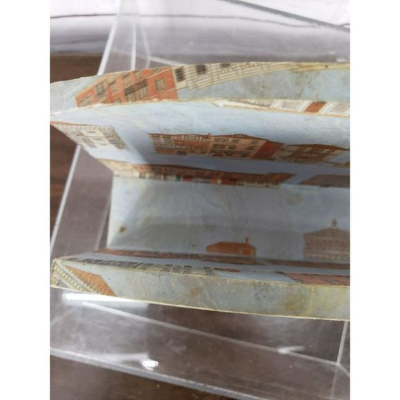 Vintage Cottage City Colonial Office Desk‎ Table Letter Note Holder Organizer - Picture 9 of 13